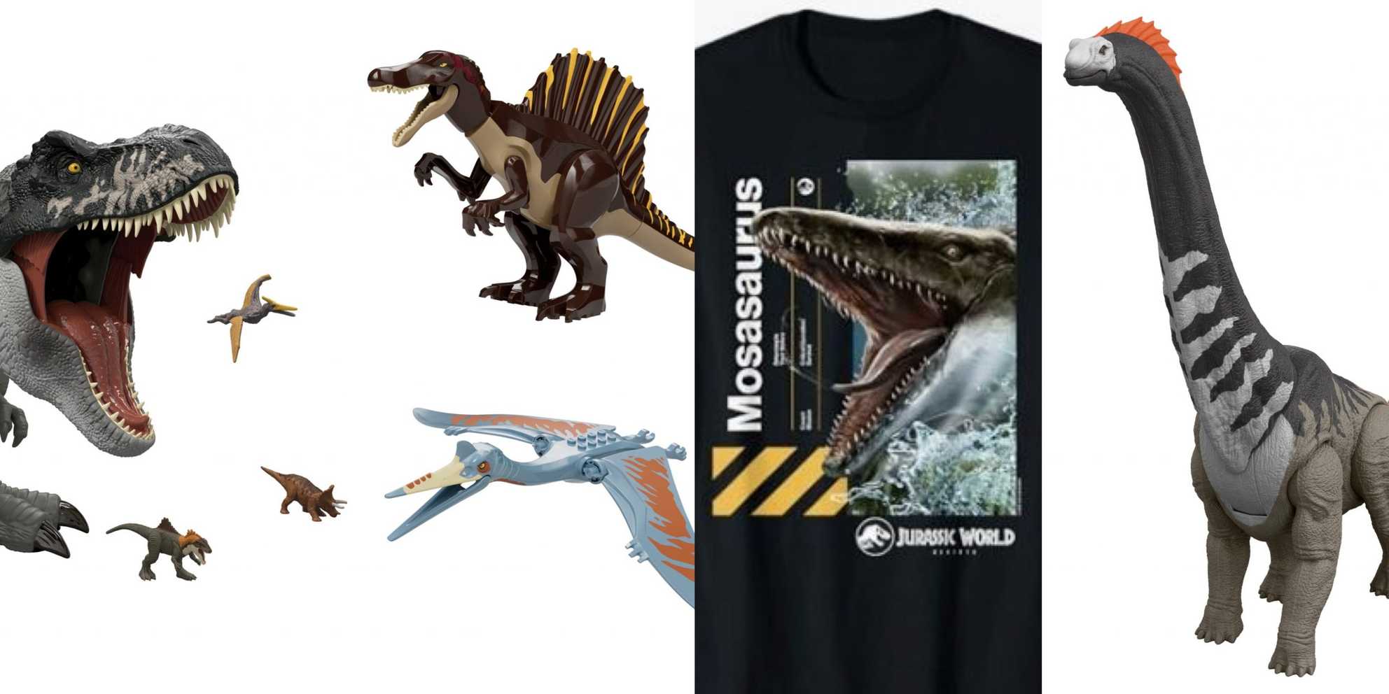 First Jurassic World Rebirth Toys, LEGO, and Merchandise Revealed!