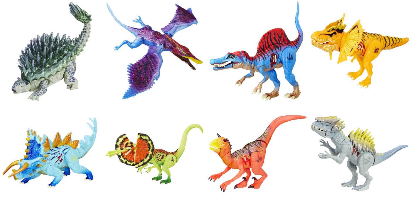 New Jurassic World Dino Hybrid Toys