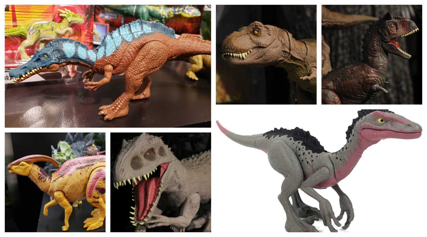 Huge Assortment of Mattel Jurassic World and Camp Cretaceous Reveals ...