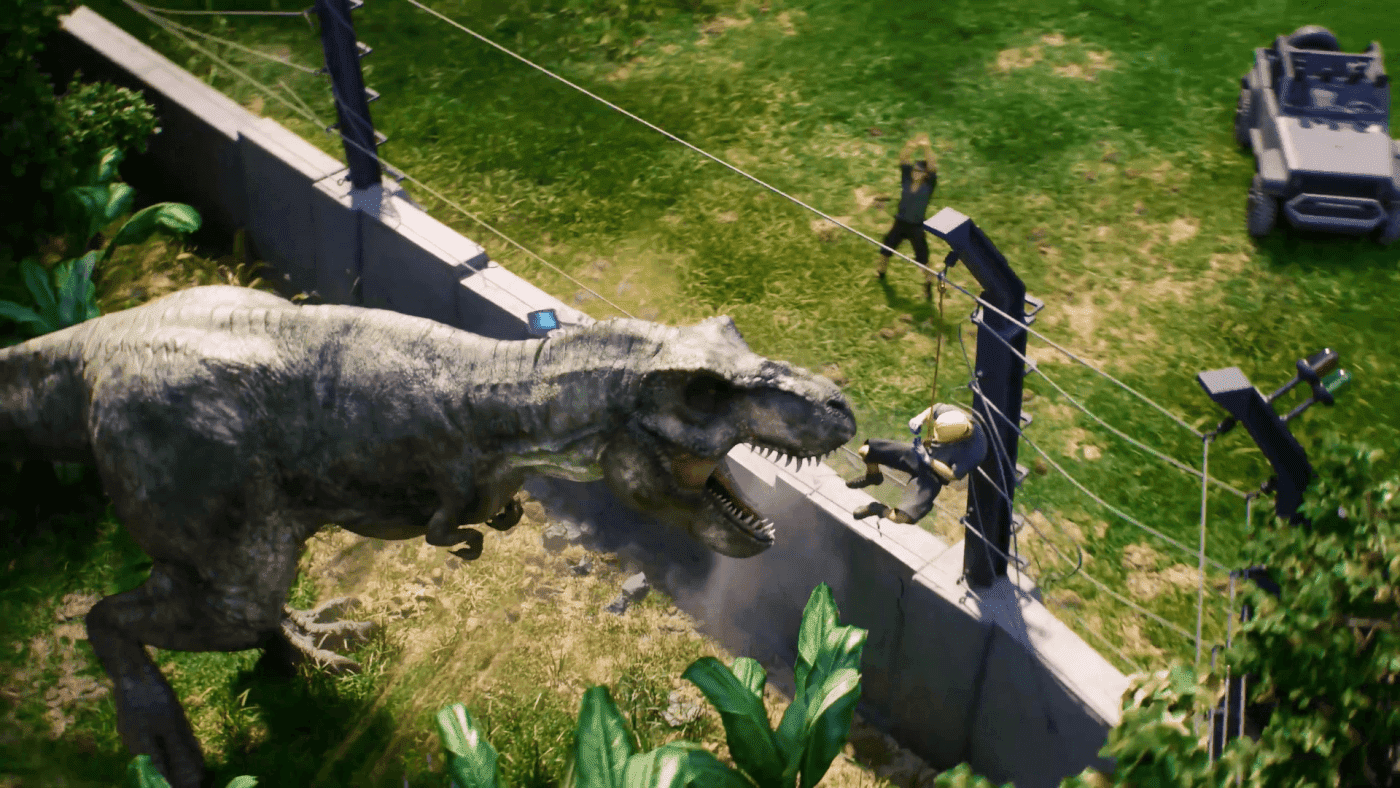 NOVO GAME INCRIVEL DO PARQUE DOS DINOSSAUROS PARA PLAYSTATION 4 / PC / XBOX  ONE I JURRASIC PARK 