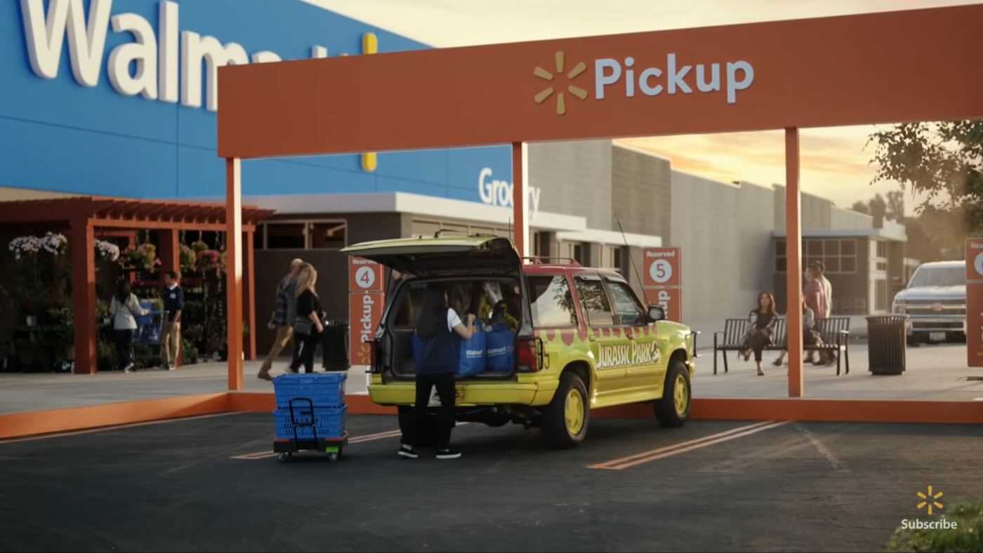 New Walmart Commerical features ‘Jurassic Park’ Explorer and Compys!