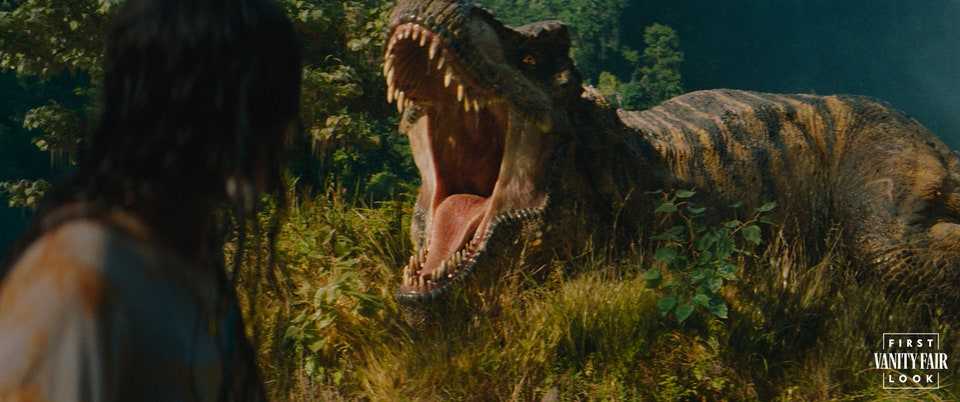 Vanity Fair Shares First Look At T. rex, Spinosaurus, Mosasaurus, and Jurassic World Rebirth’s Prehistoric Peril