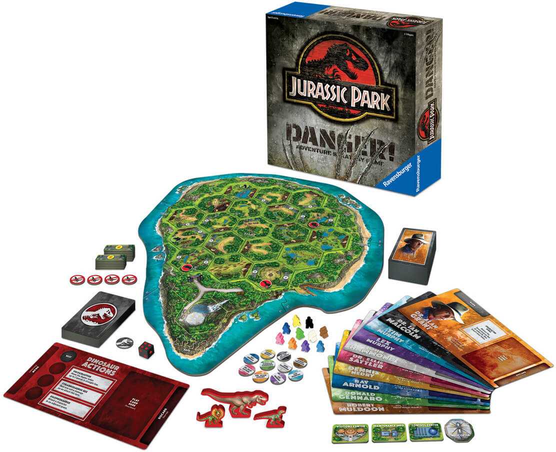 Dinosaurs of the Lost World, Board Game