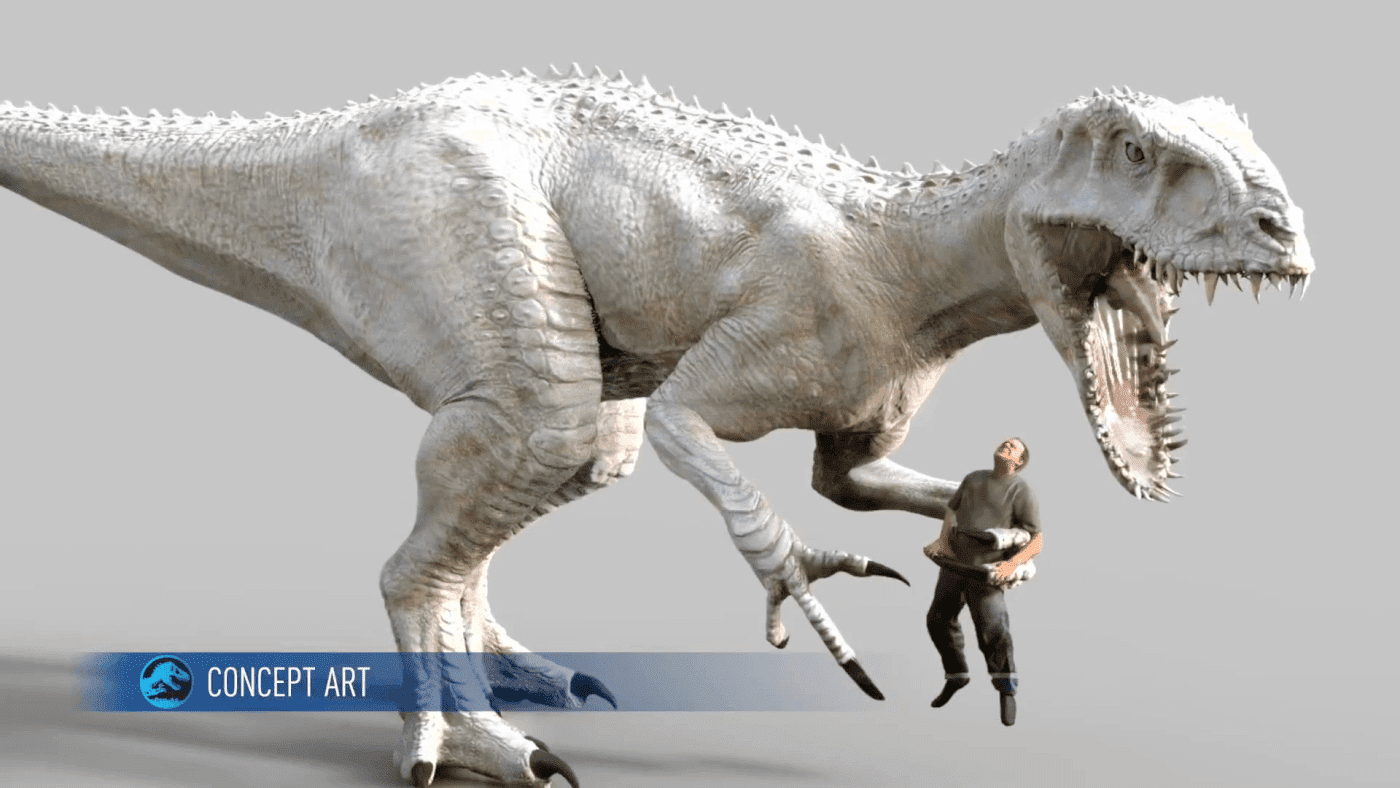jurassic park dinosaur concept art