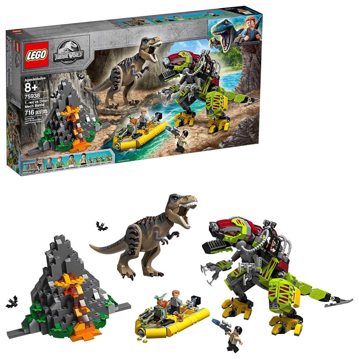 for sale online 75934 LEGO Dilophosaurus on the Loose Jurassic World