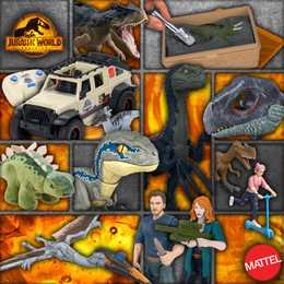 Hybrid Rampage Indominus Rex - Jurassic Toys