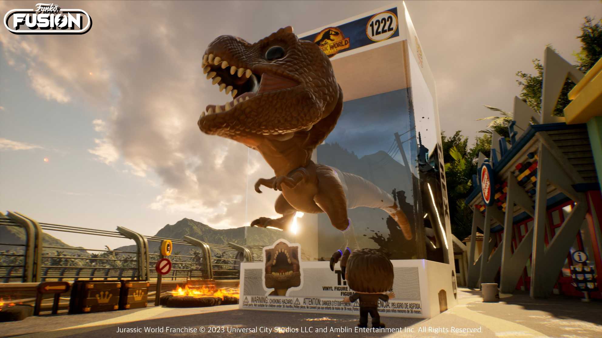 Jurassic World Pop Up T-Rex Game