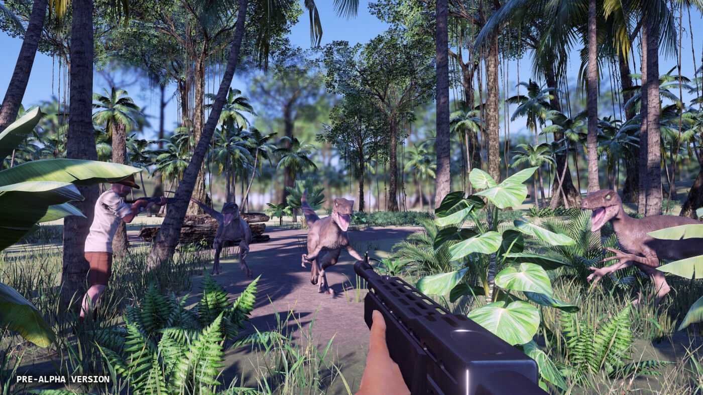 Jurassic Park: Survival Is A Stunning First-Person Adventure Set Right  After The First Film - Game Informer