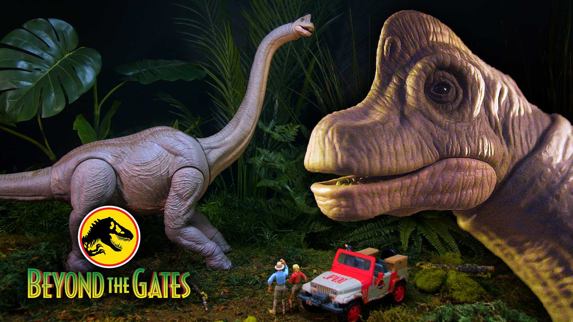 Mattel’s New Jurassic Park BRACHIOSAURUS is Unveiled in Beyond The