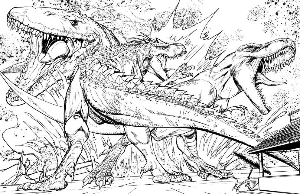 New ‘Jurassic World’ Coloring Book Releasing In October! | Jurassic Outpost