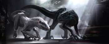 New Concept Art Shows Alternative Opening, Second Indoraptor, The ...