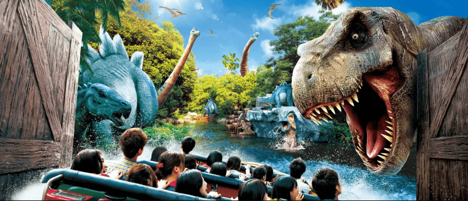 DINOSAUR at Disney's Animal Kingdom Ride POV 